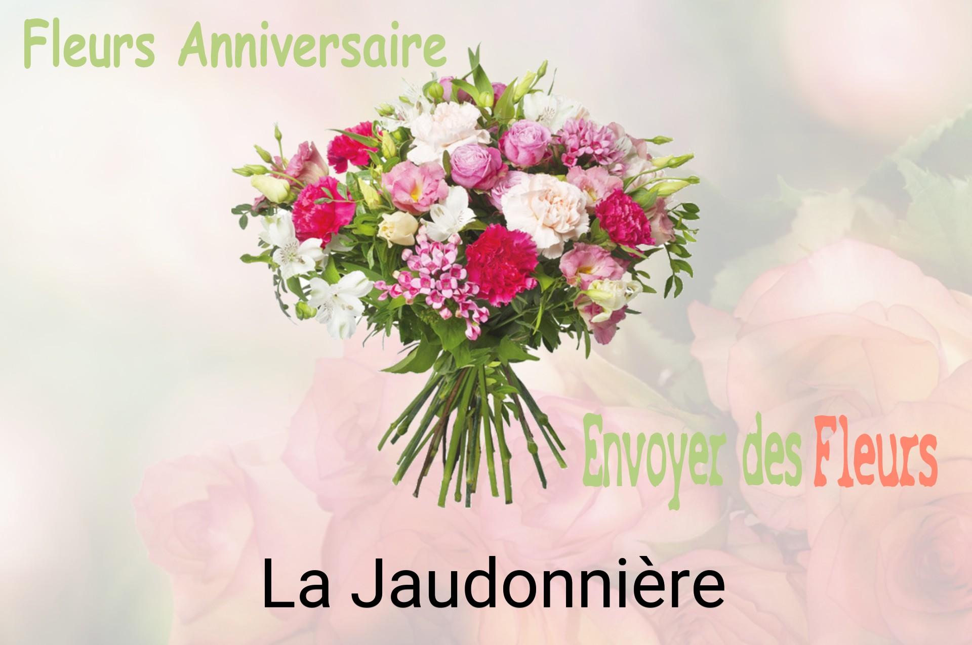 Bouquet de fleurs d’anniversaire livré à La Jaudonnière