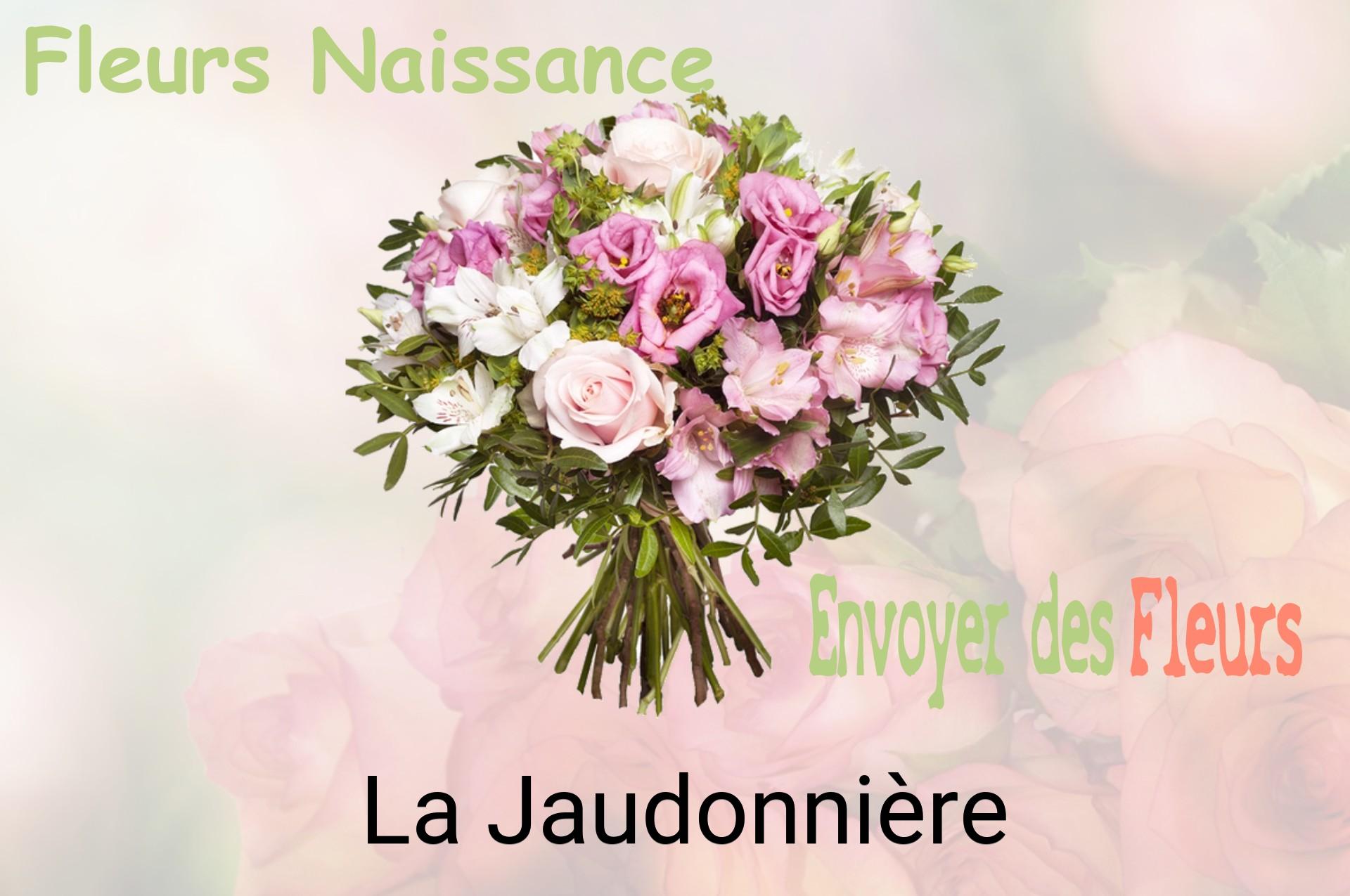 Bouquet de fleurs de naissance livré à La Jaudonnière